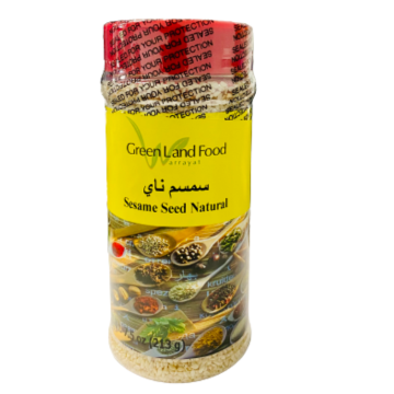 Sesame Seeds White - 8 oz x 12 Jars/box