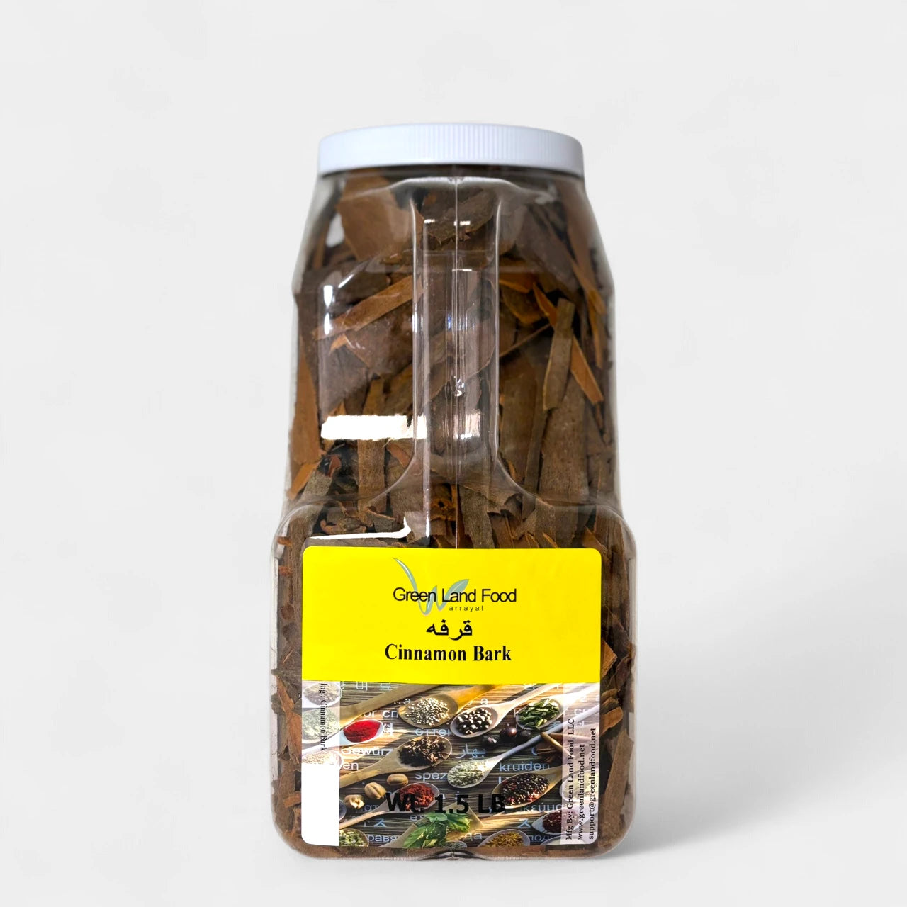 Cinnamon Flat Sticks "cassia" - 1.5 Lb/Jug