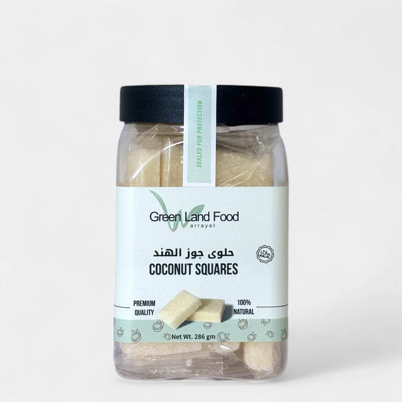 Coconut Squares - 12 x 10 oz