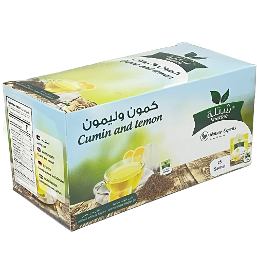 Cumin & Lemon Herbal Tea - 10 x 25 Sachets