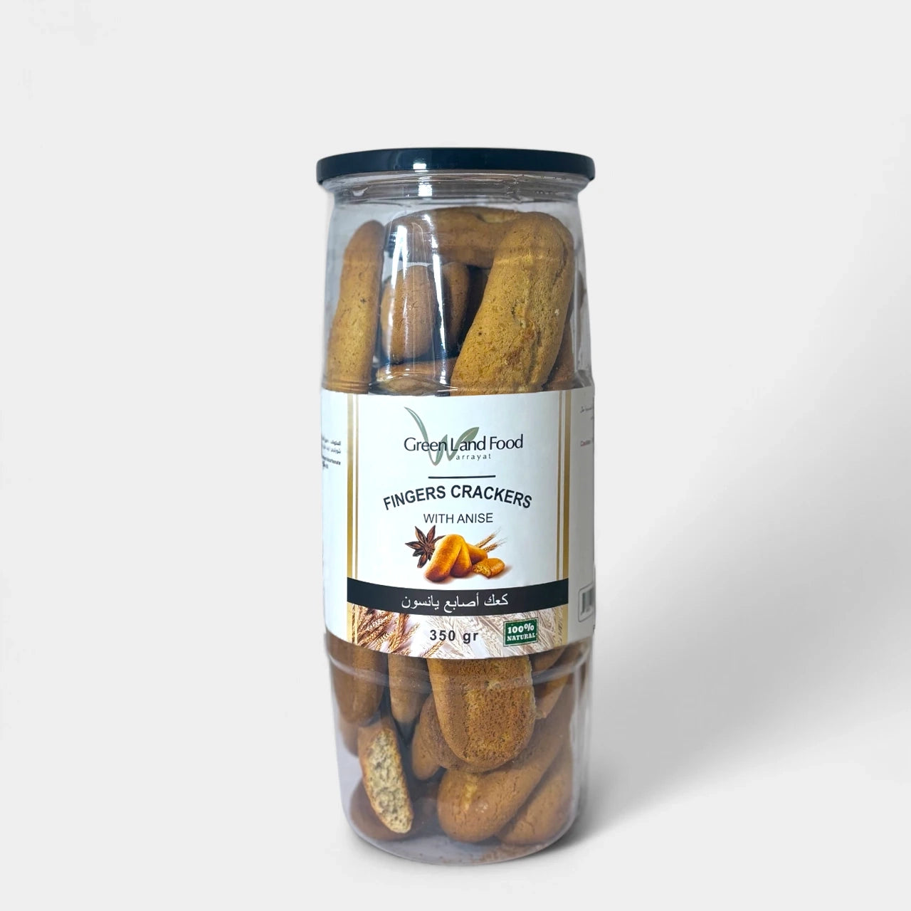 Fingers Crackers Anise - 500 gr