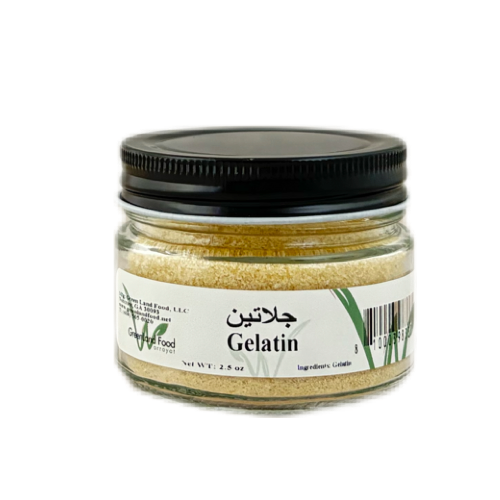 Gelatin - 12 x 2.5 oz Jars/box