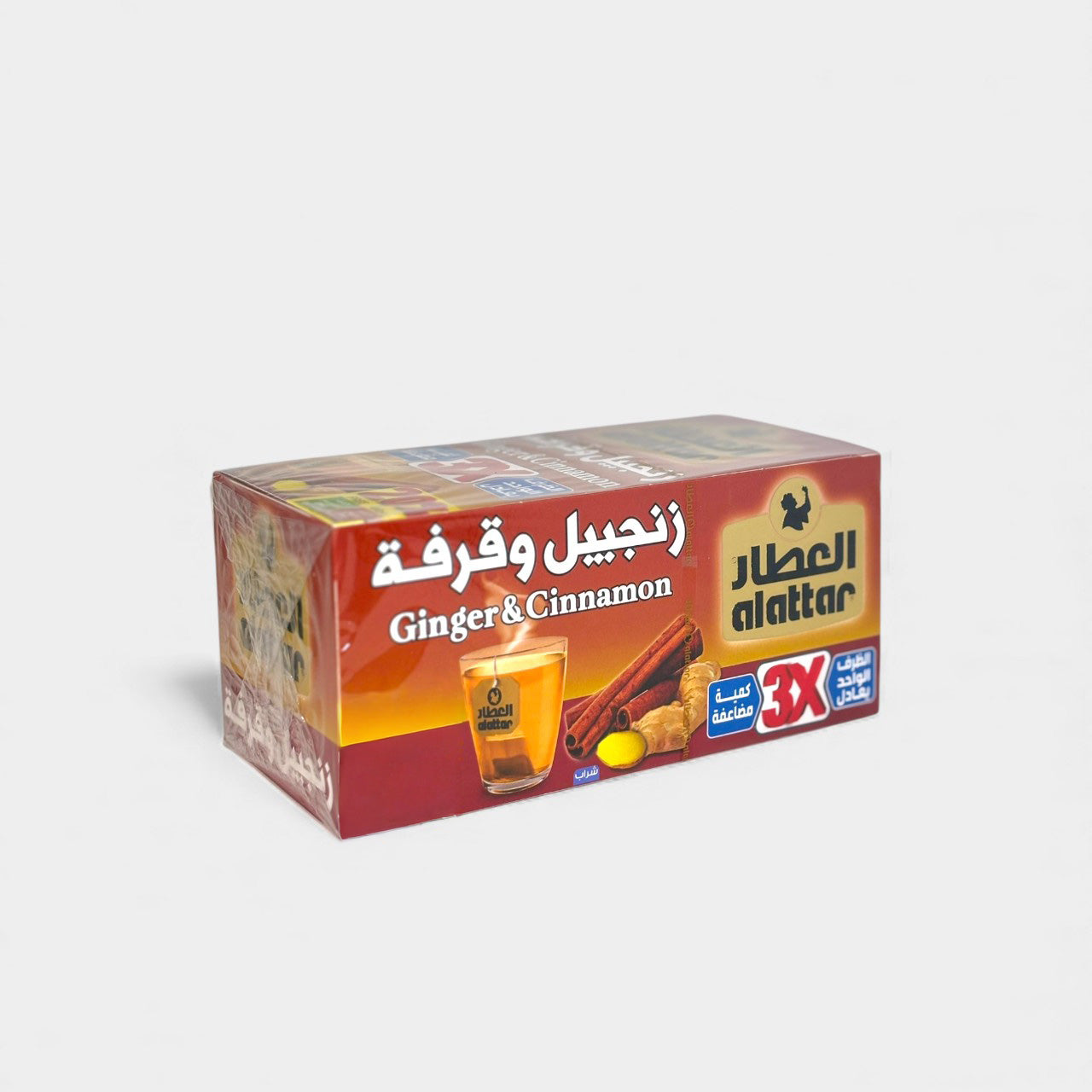 شاي أعشاب الزنجبيل والقرفة - 10 × 25 كيس