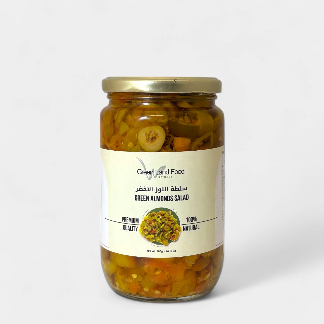 Green Almonds Salad - 12 x 700 gm