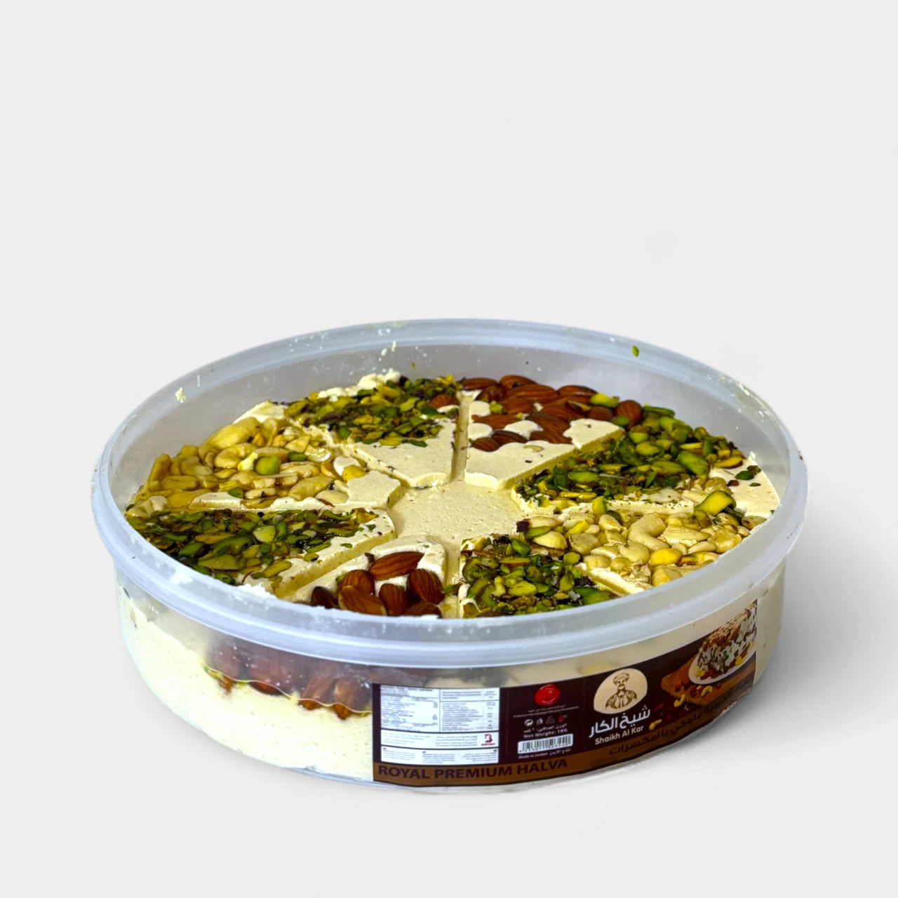 هدية حلاوة (حلاوة) مع مكسرات مشكلة - 8 × 1 كجم