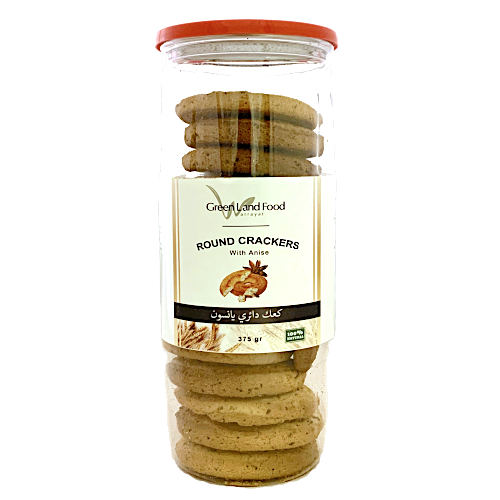 Round Crackers Anis - 375 gr