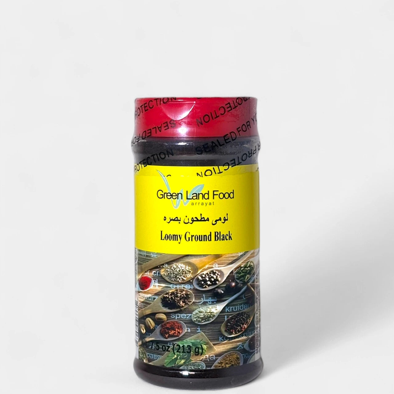 Lemon "Loomy" Ground Black - 7 oz x 12 Jars/box