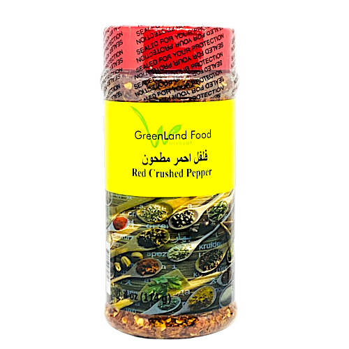 Red Pepper Crushed - 4.5 oz x 12 Jars/box