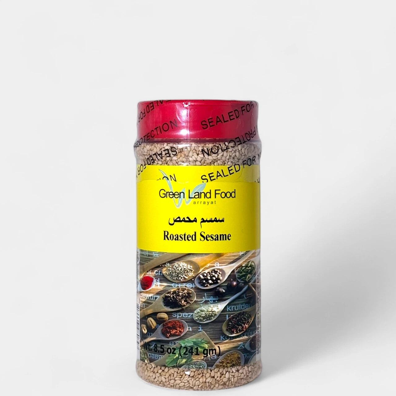Roasted Sesame Seeds - 8 oz x 12 Jars/box