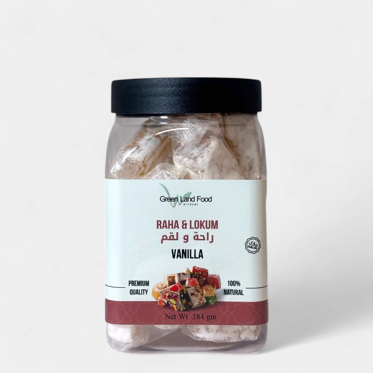 Raha & Lokum Vanilla, Turkish Delights - 12 x 284 gm