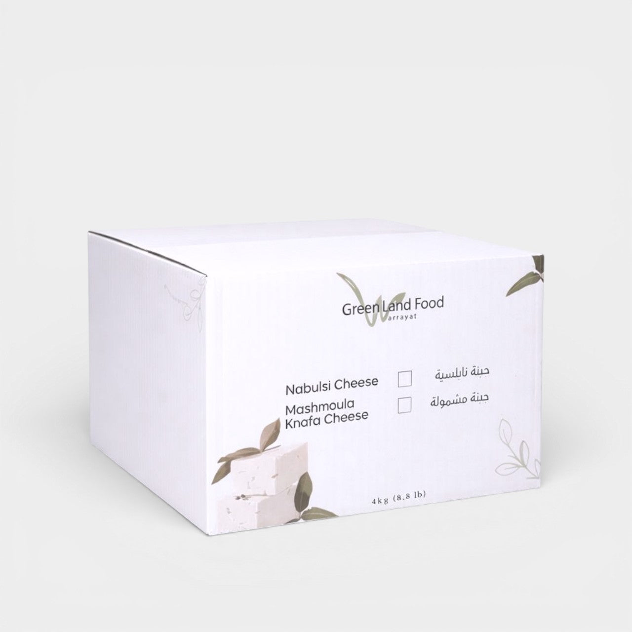 جبنة مشمولة - 4.5 كجم/علبة