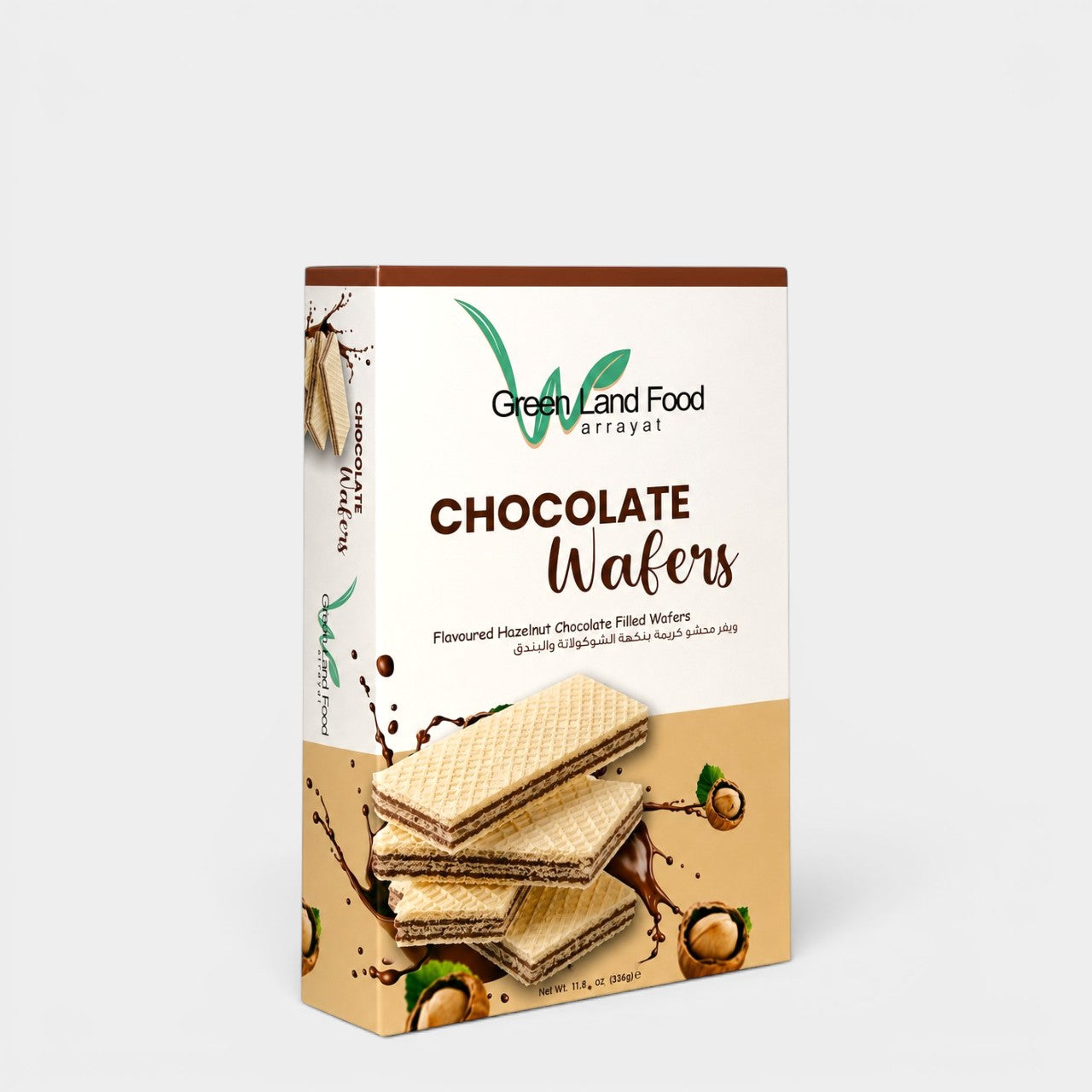 Chocolate Filled Wafers  - 12 pack - 12 x 28 gr
