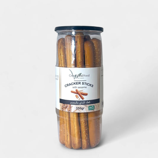 Cracker Sticks with Sesame