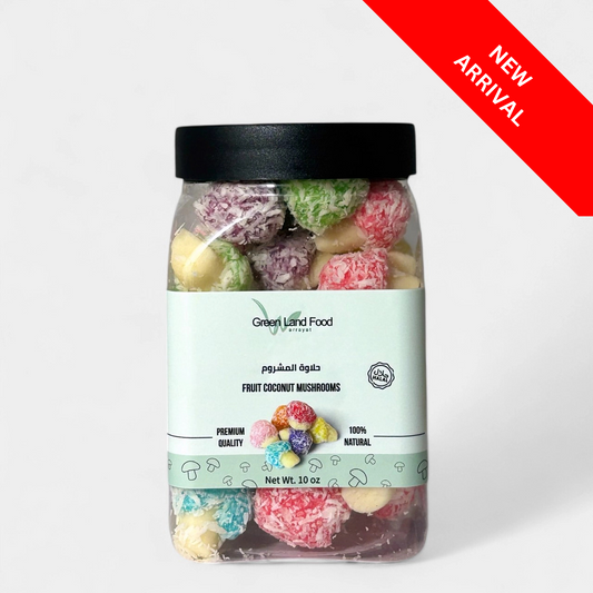 Fruit Coconut Mushroom Sweets - 12 x 8 oz
