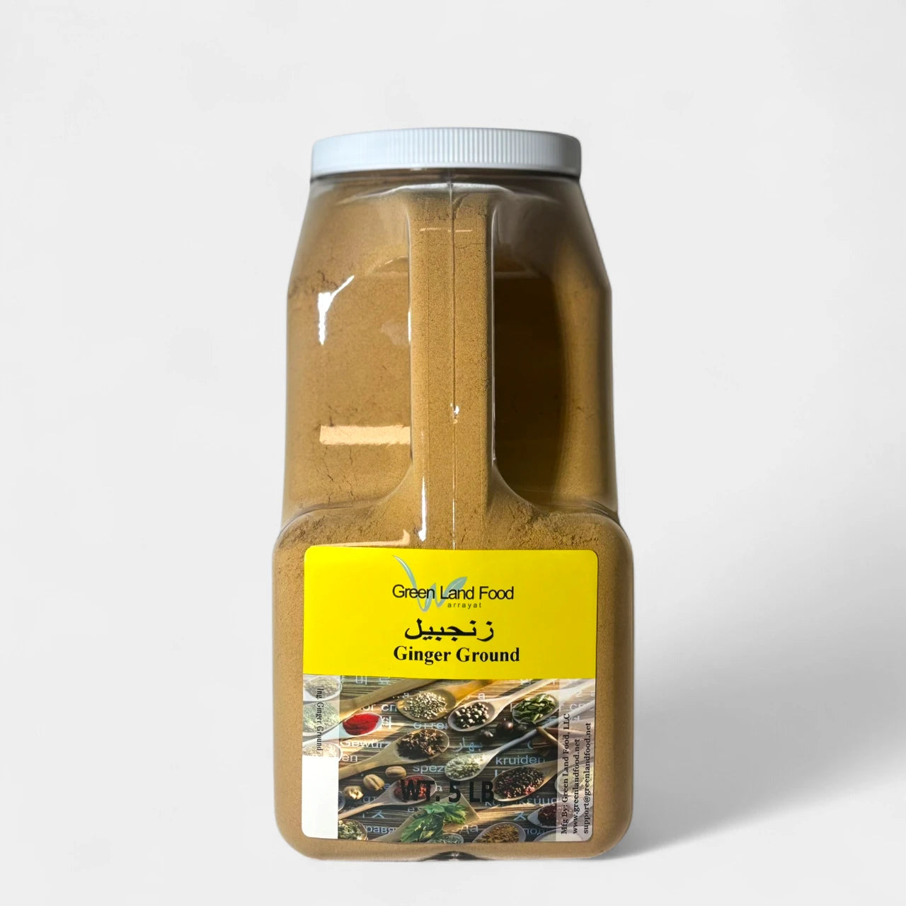 Ginger Ground - 5 Lb/Jug