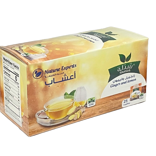 Ginger & Lemon Herbal Tea - 10 x 25 Sachets