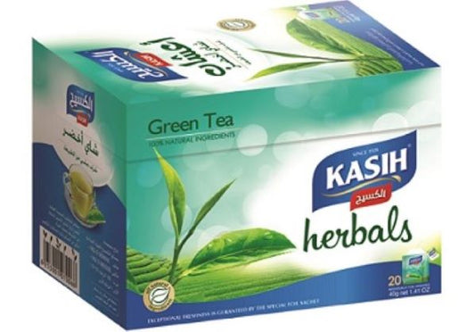 شاي أعشاب أخضر - 12 × 20 كيس