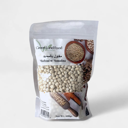 Maftoul Smeed w/Semolina LG - 12 x 700 gr