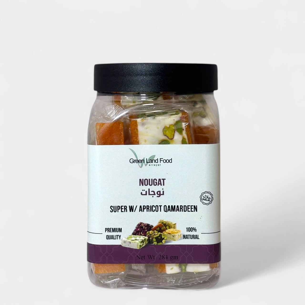 Nougat Super with Apricot Qamaraldine - 12 x 284 gm