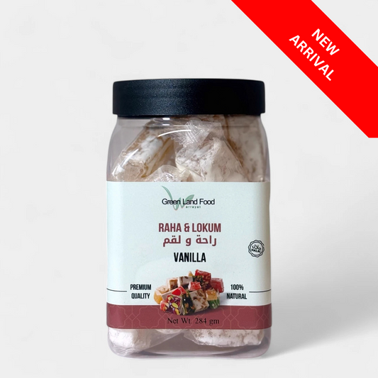 Raha & Lokum Vanilla, Turkish Delights - 12 x 284 gm