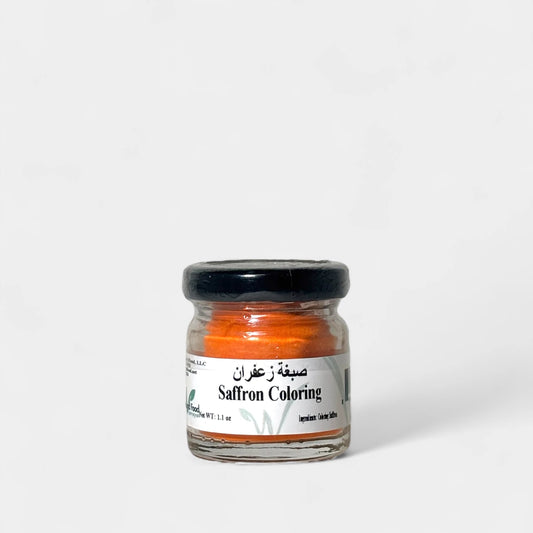 Saffron Coloring - 16 x  34 gr Jars/box