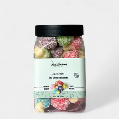 Fruit Coconut Mushroom Sweets - 12 x 8 oz
