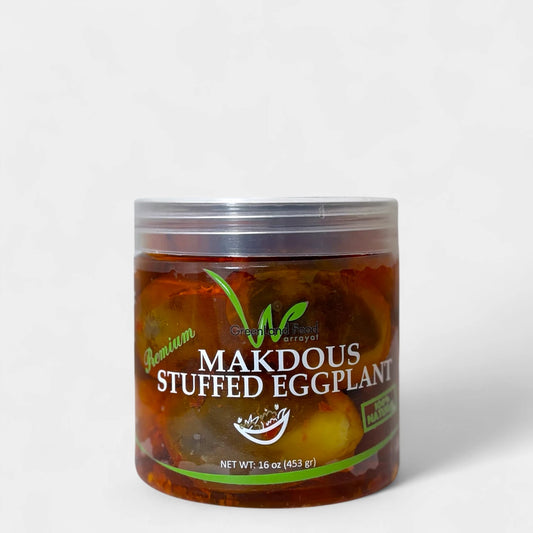 Makdous w/ Walnut in Oil - 12 x 16 oz