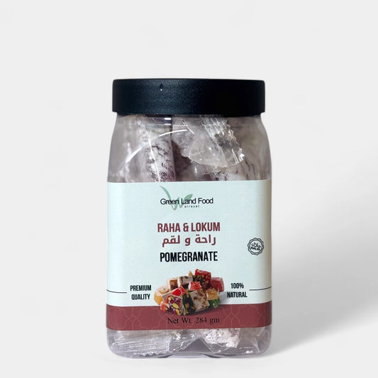 Raha & Lokum Pomegranate, Turkish Delights - 12 x 284 gm