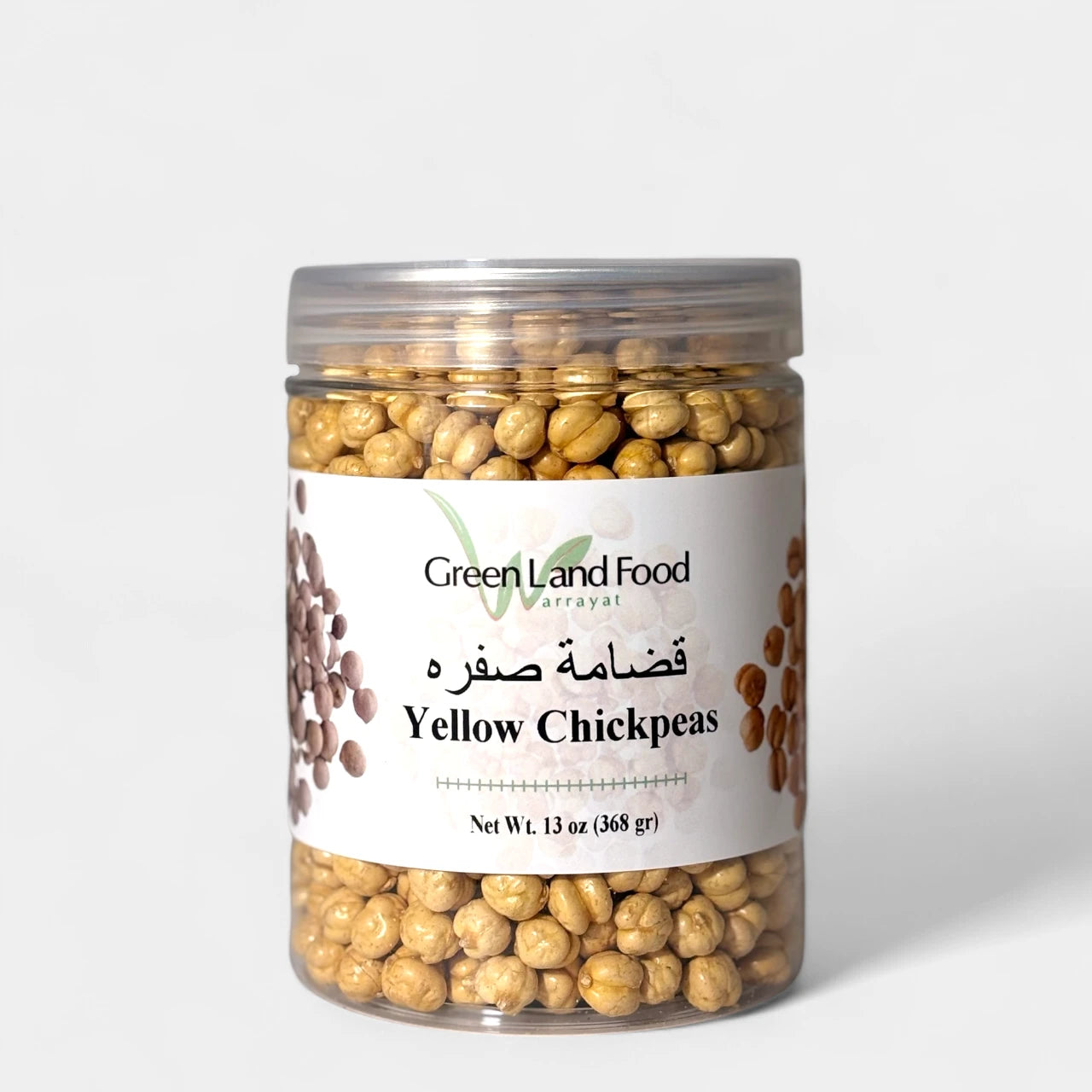 Chickpeas Roasted Double Yellow - 12 x 13 oz